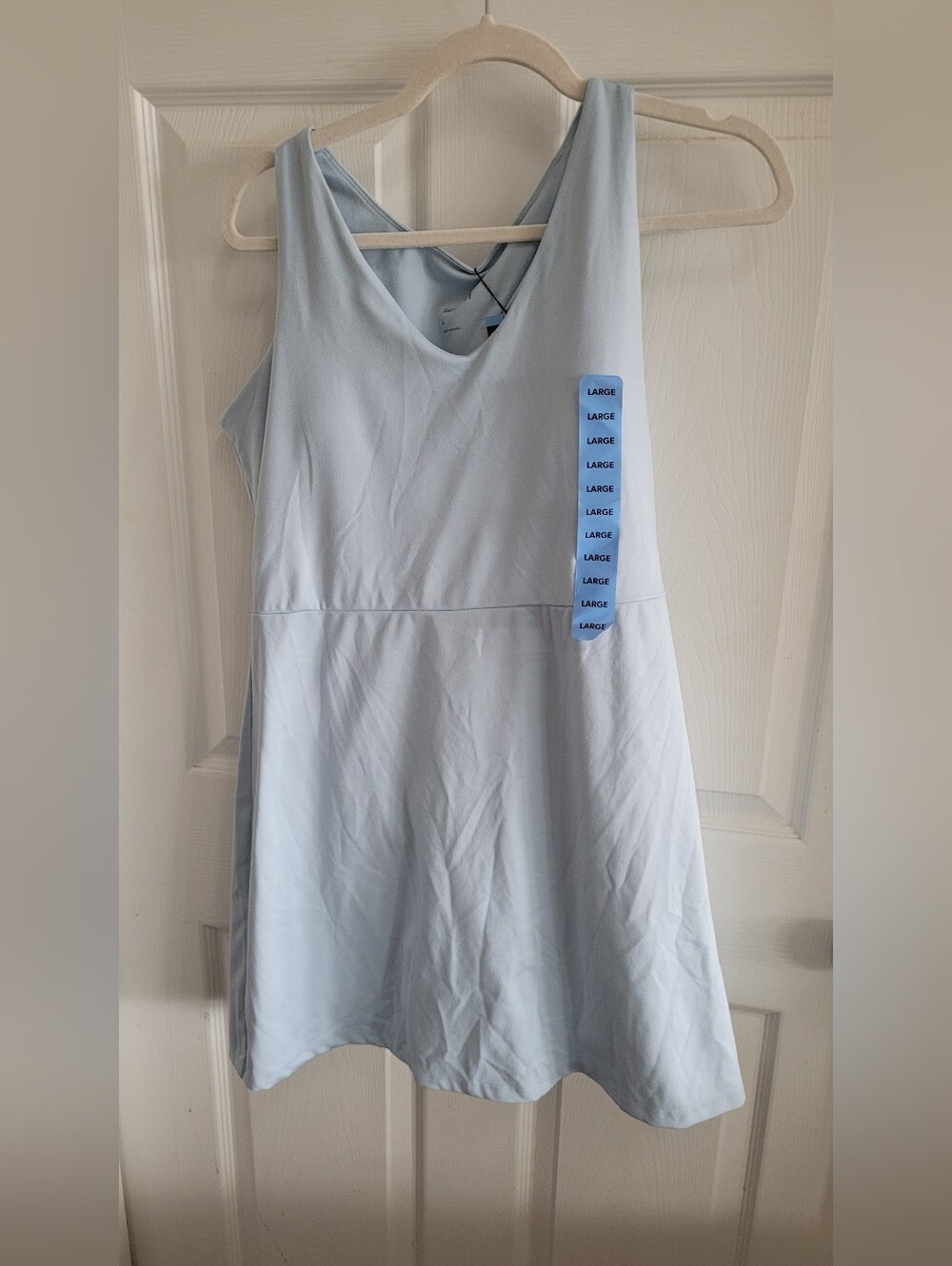 NWT Light Blue Women's GAPFIT Athletic Dress - V-Neck Tank Style